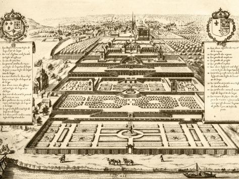 St Germain garden plan